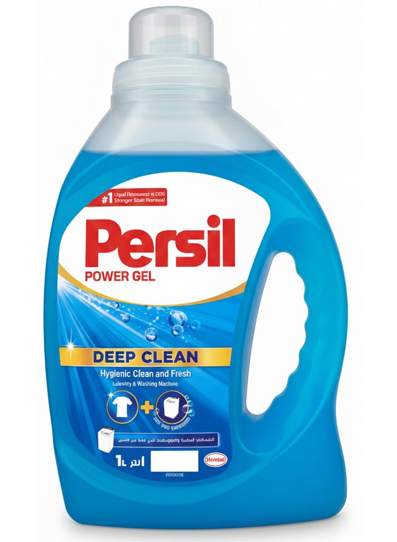 Persil Power Gel Deep Clean #1 Liquid Laundry Detergent 1L - Image 1